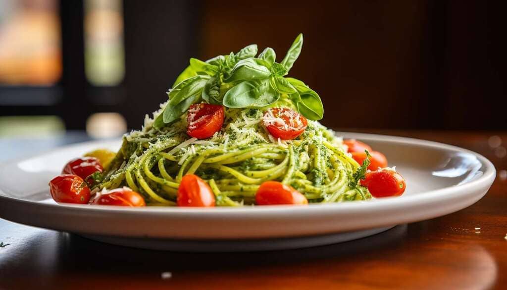 pasta en freidora de aire