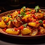 patatas bravas en freidora de aire