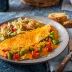 tortilla francesa en freidora de aire