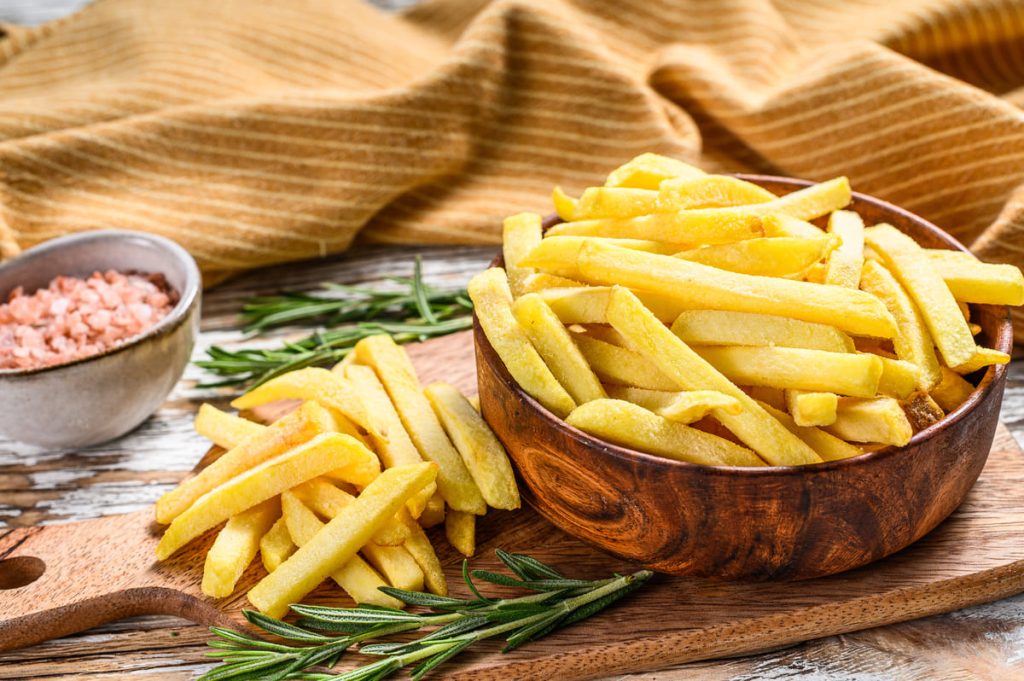 patatas congeladas en freidora de aire