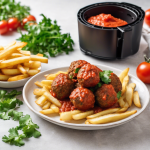Albóndigas de lentejas con salsa de tomate casera