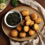 Croquetas de arroz con algas nori