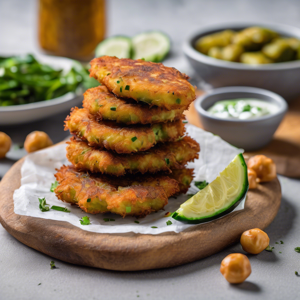Croquetas de chía y calabacín