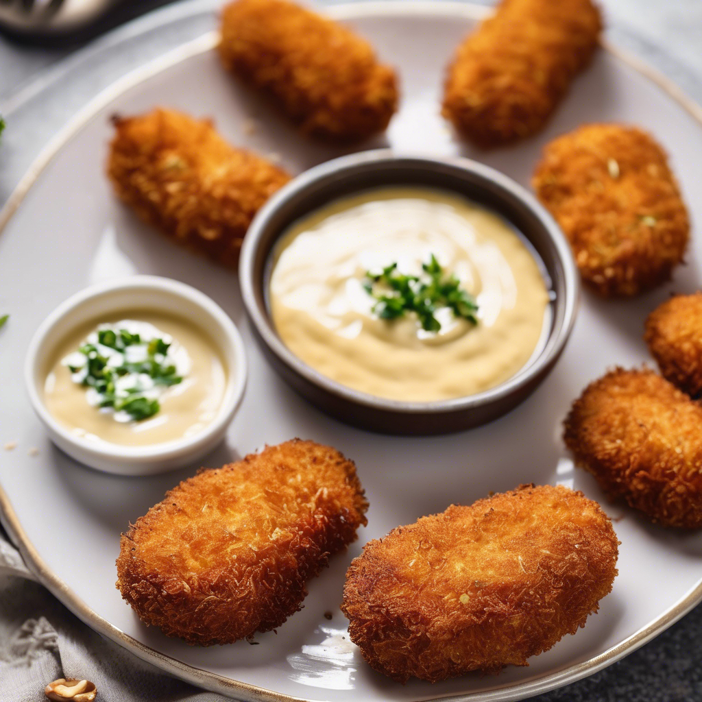 Cucharitas de puré de apionabo con nuez moscada