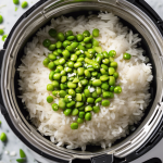 Cups de arroz jazmín y edamame con jengibre y sésamo