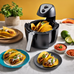 Mini tacos con cáscaras de papa