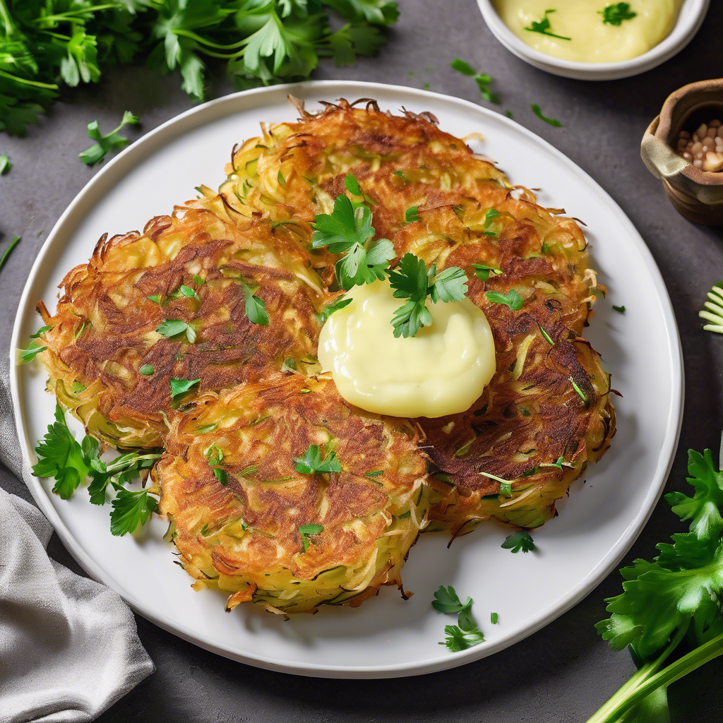 Rosti de papa y calabacín