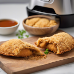 Tofu “katsu” empanizado con salsa tonkatsu vegana