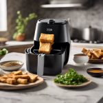 Triángulos de tofu con salsa tamarindo